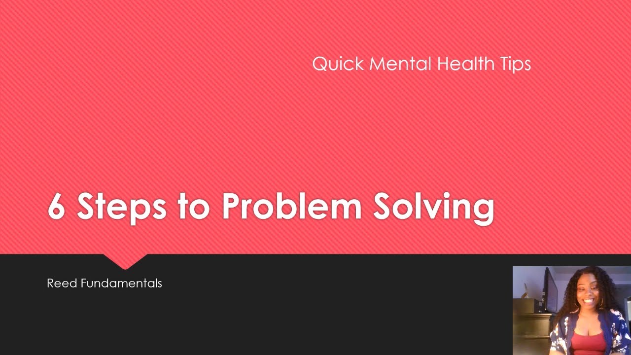 Problem Solving is a Skill| Mental Health Awareness| Quick Mental Health Tips