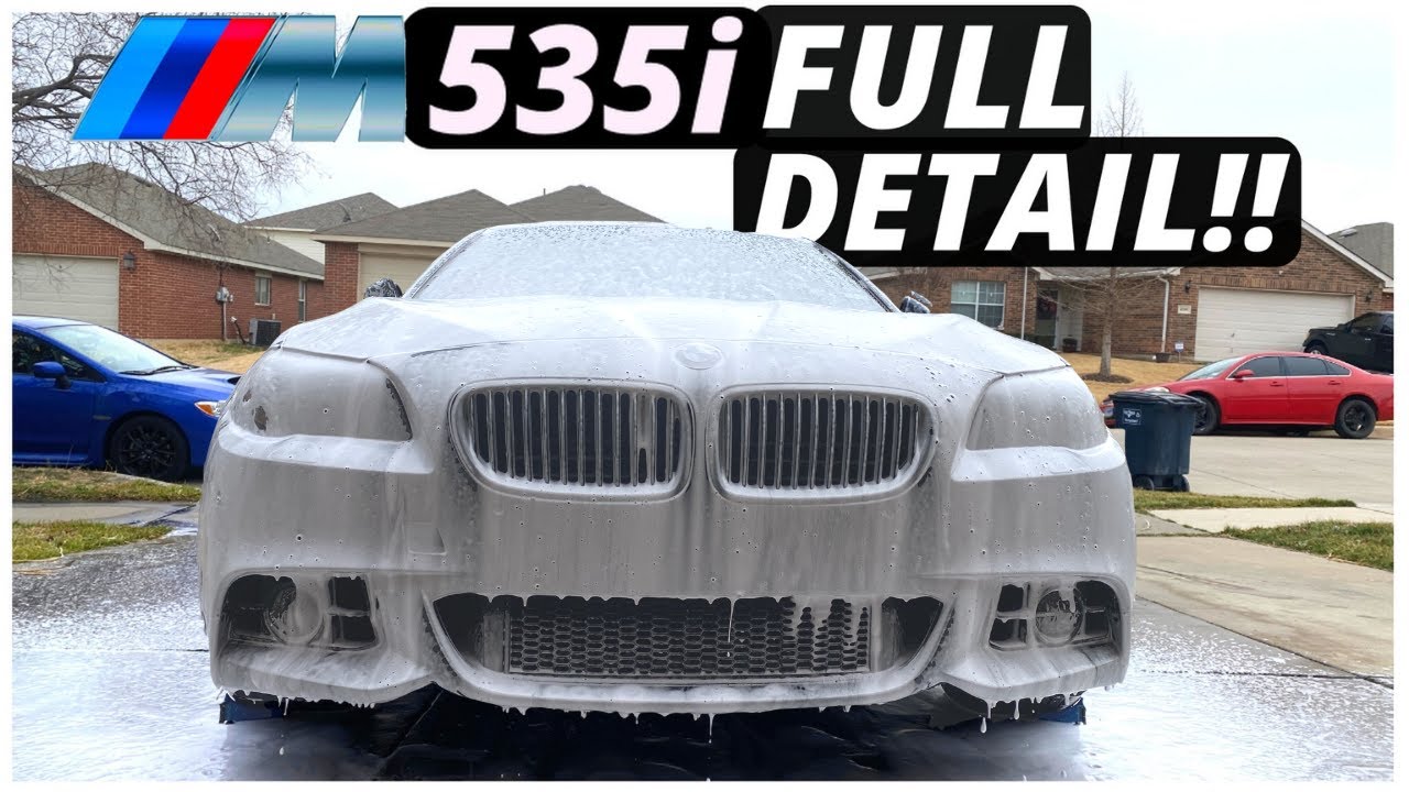 Full Detail and DEEP CLEAN BMW 535iM SPORT| AndRem Detail