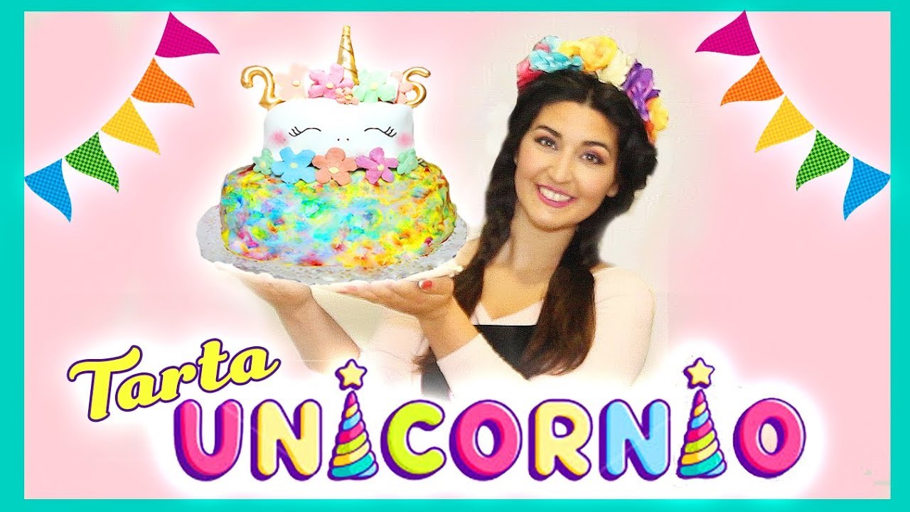 🦄 Tarta de Unicornio 🦄  | Cooking con La Pelo