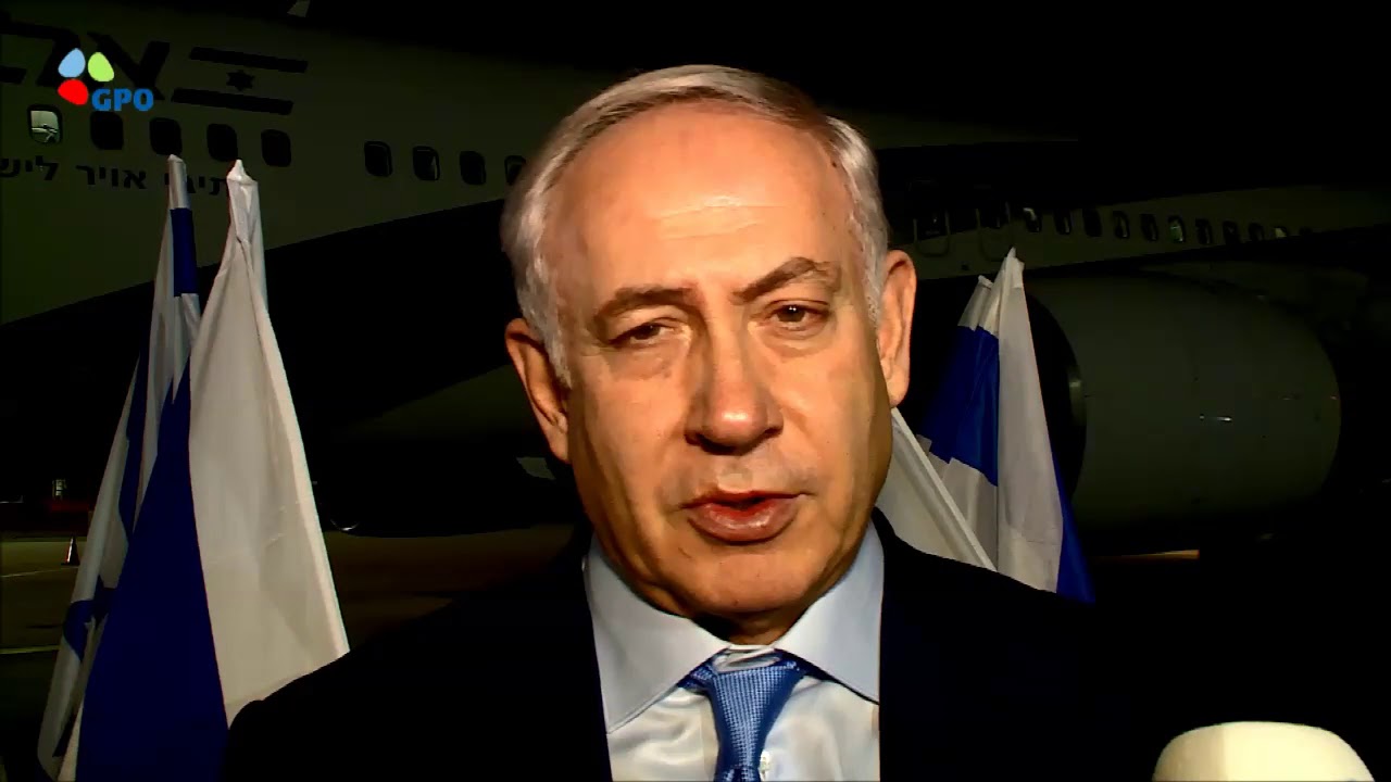 PM Netanyahu's Remarks Prior to Leaving on an Official Visit to India
