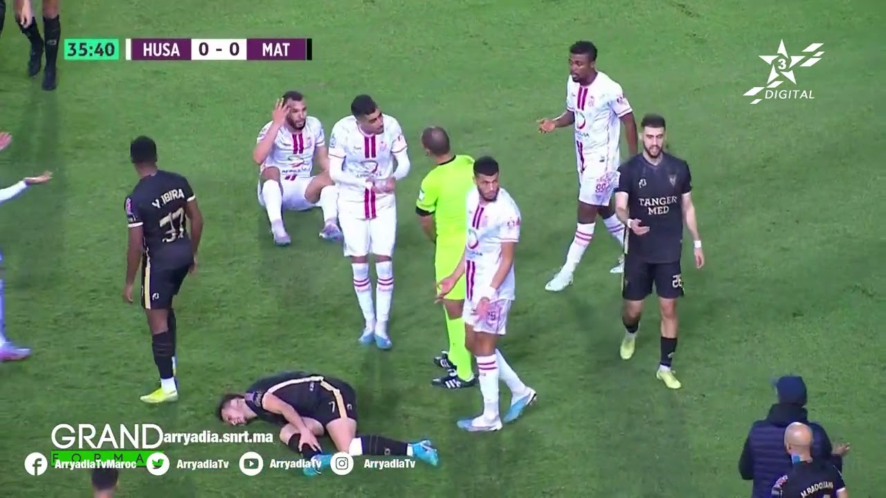 حسنية أكادير يفوز على حساب ضيفه المغرب التطواني