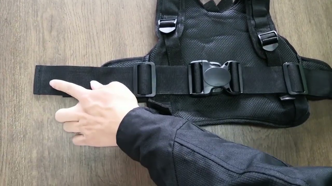 Motorcycle safety belt