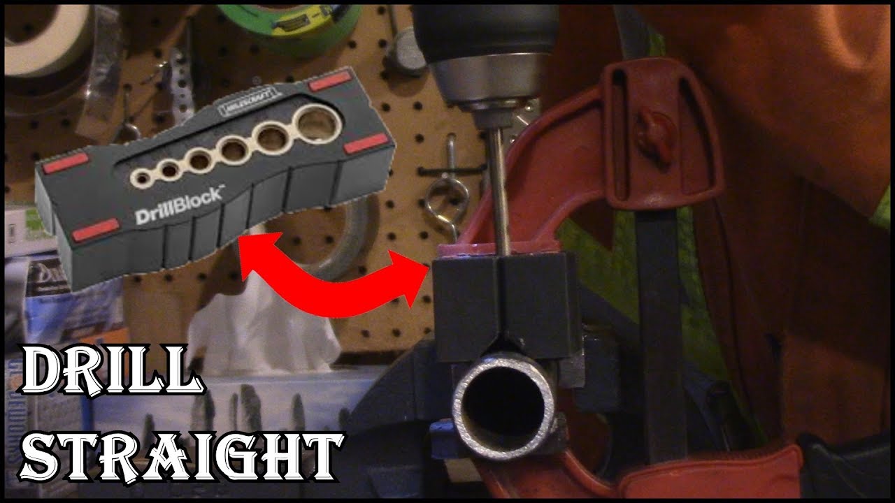 Drilling  Straight Just  Got Easier With  A Drillblock
