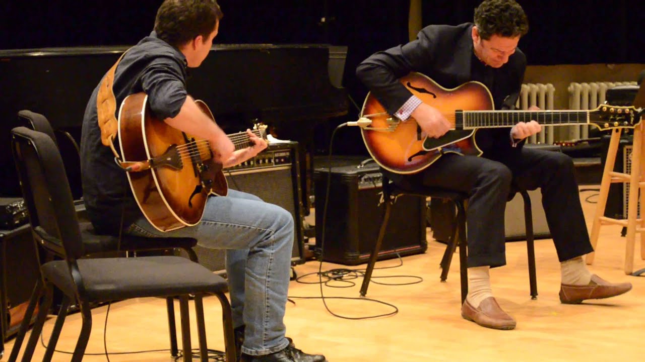 In a Mellow Tone - John Pizzarelli avec Jonathan Gearey à l'Université de Sherbrooke