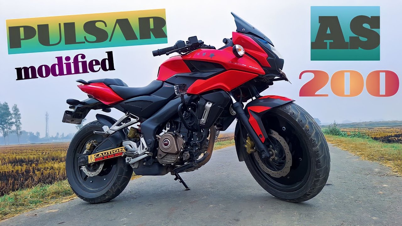 pULSAR AS 200 CC MODIFIED #pulsarmodified #pulsarlover #bajajpulsar #as200