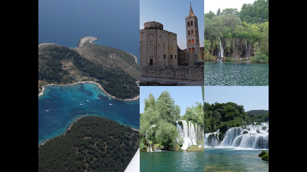 Flug nach Kroatien  im Mai 2009