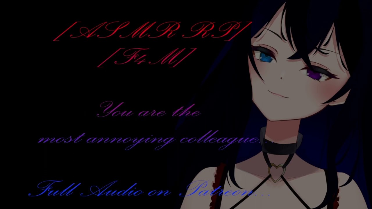 [ASMR RP] You confess to your boss, that she distracts you because you like her...