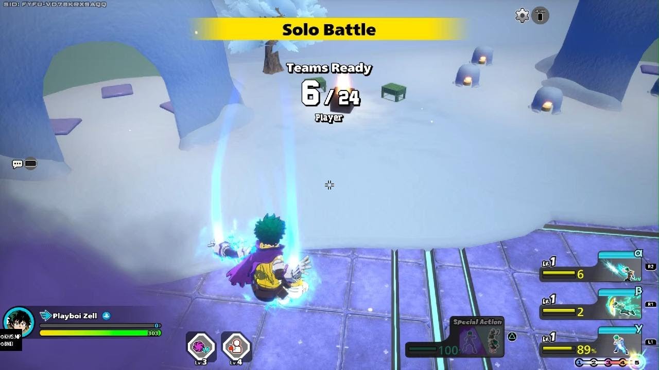 MY HERO ULTRA RUMBLE OFA Deku Solo