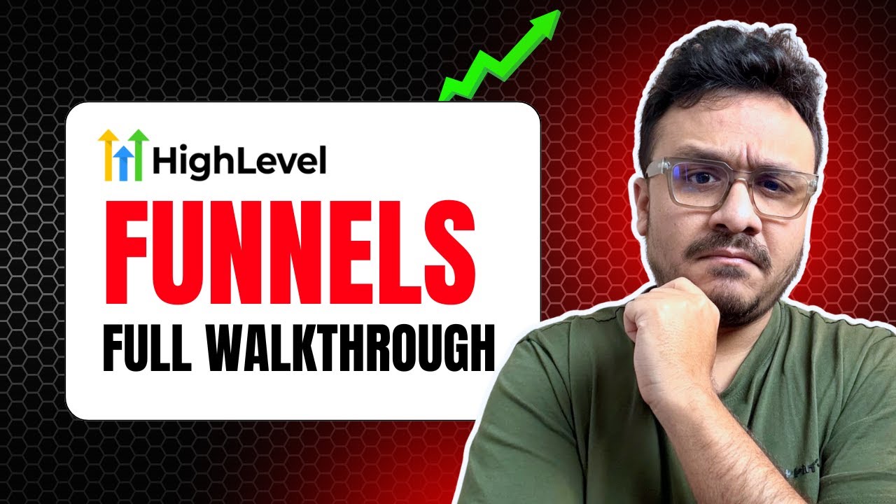 GoHighLevel Tutorials For Beginners - Funnel Masterclass