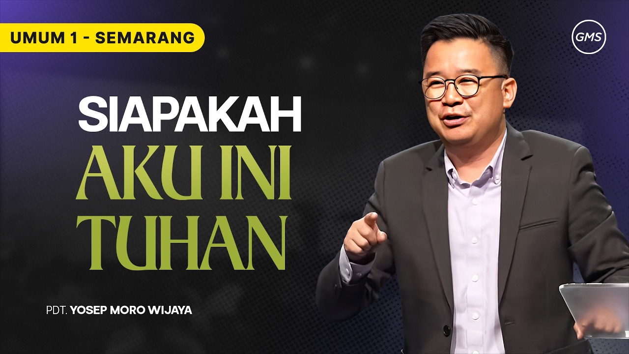 IBADAH UMUM 1 - Siapakah aku ini Tuhan - 15 Maret 2026 | Pdt. Yosep Moro Wijaya