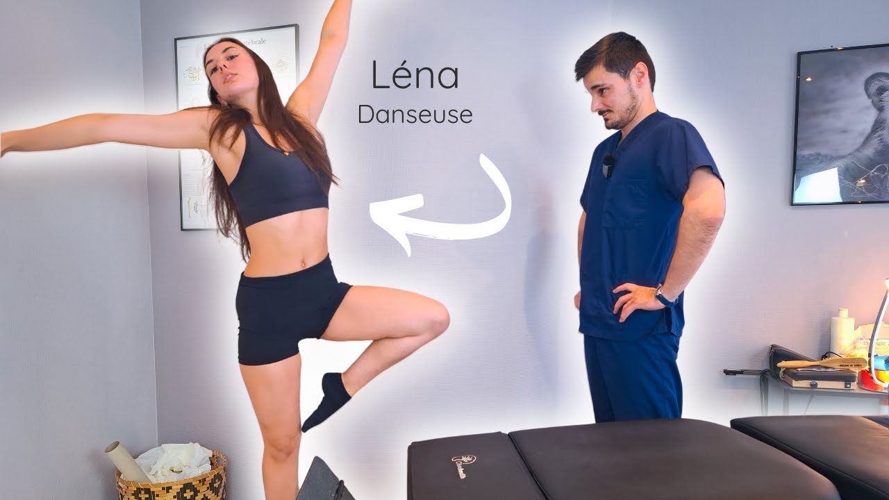 JE SOIGNE CETTE DANSEUSE ! SON DOS &Eacute;TAIT EN PLS 😳 #chiropractic