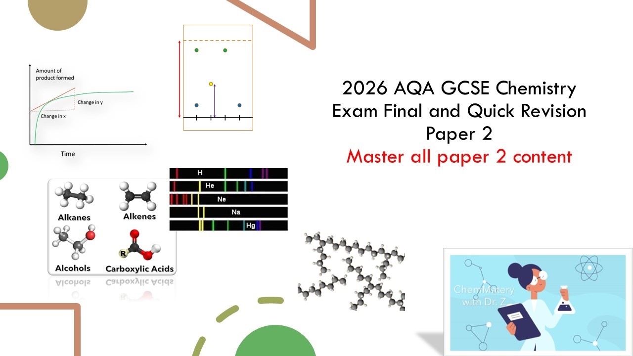 AQA GCSE Chemistry Paper 2 Quick revision