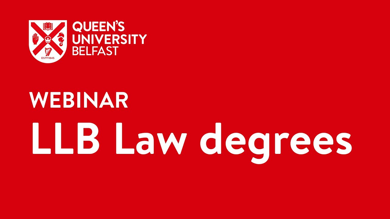 LLB Law Degrees Webinar