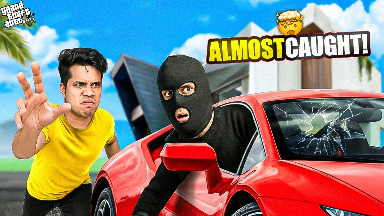 Stealing @GamerFleet  SUPERCAR in GTA 5 Real Life!🤑