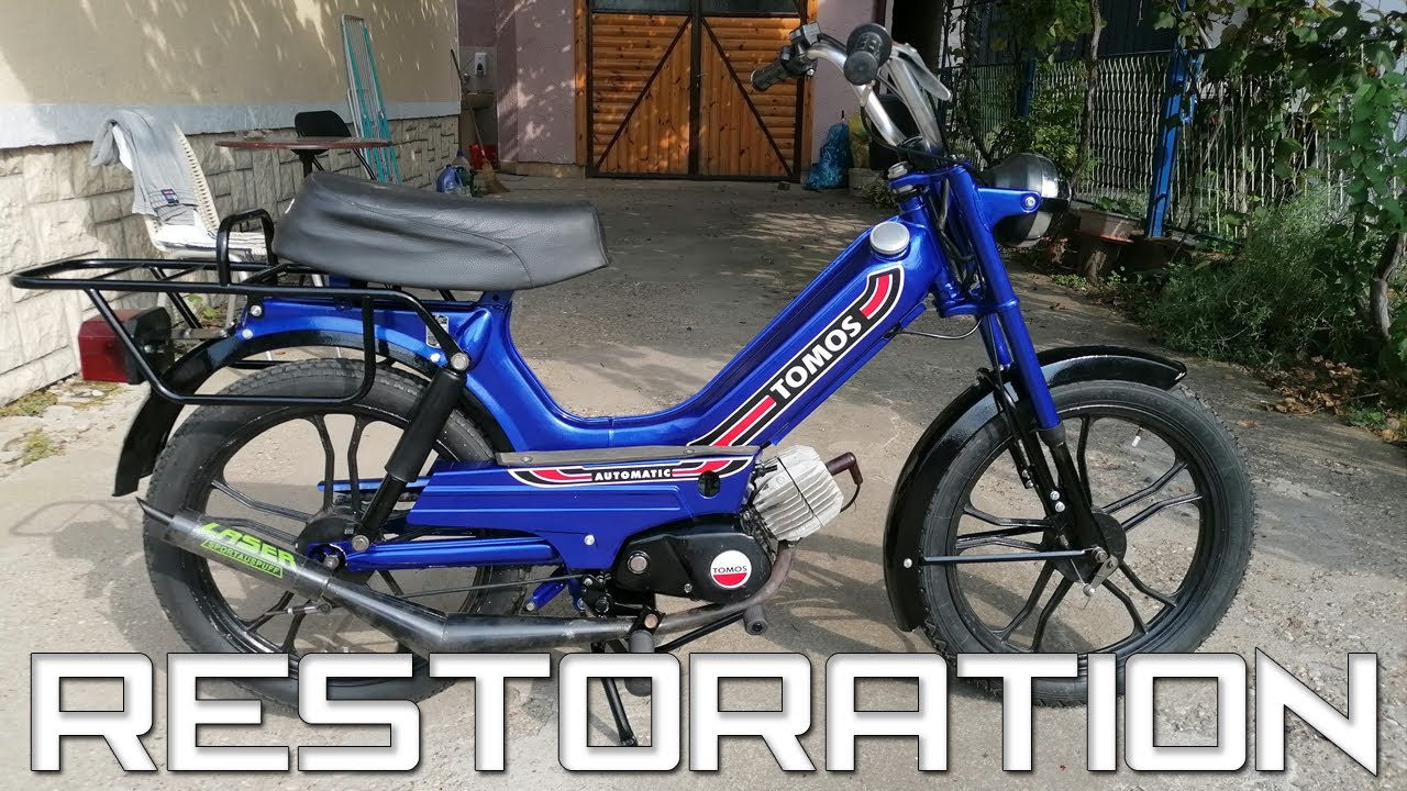 Tomos Automatic A3 ML (1985.) - restauration/sredivanje/obnova/restauracija #2 + test drive