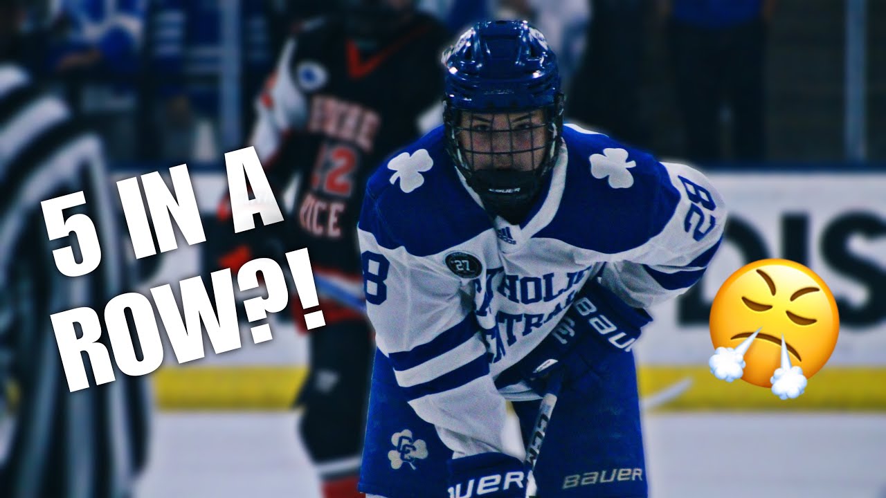 THEY'VE WON 5 HOCKEY STATE CHAMPIONSHIPS IN A ROW... DETROIT CATHOLIC CENTRAL VS. LIVONIA STEVENSON