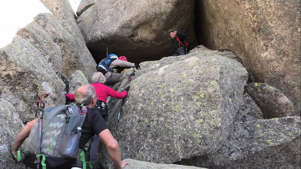 EL LABERINTO EN LA PEDRIZA Y EL PASADIZO DE LOS GUERREROS