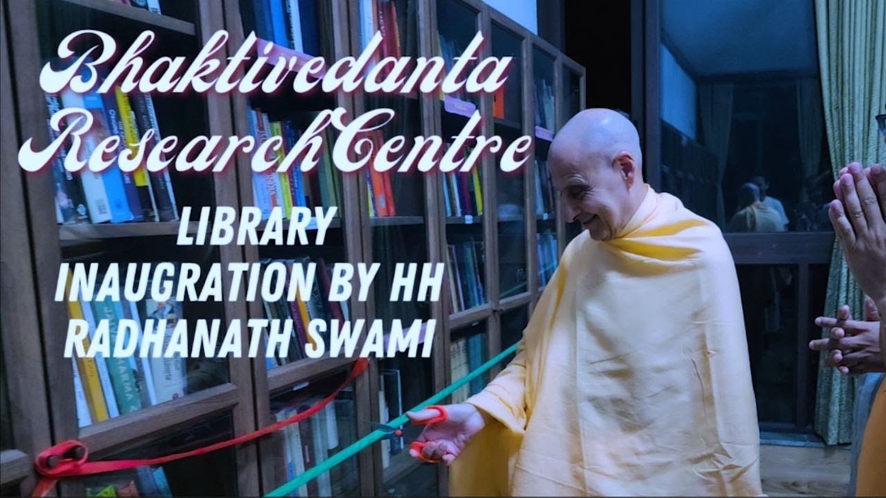 BRC Library Inauguration at Govardhan Ecovillage