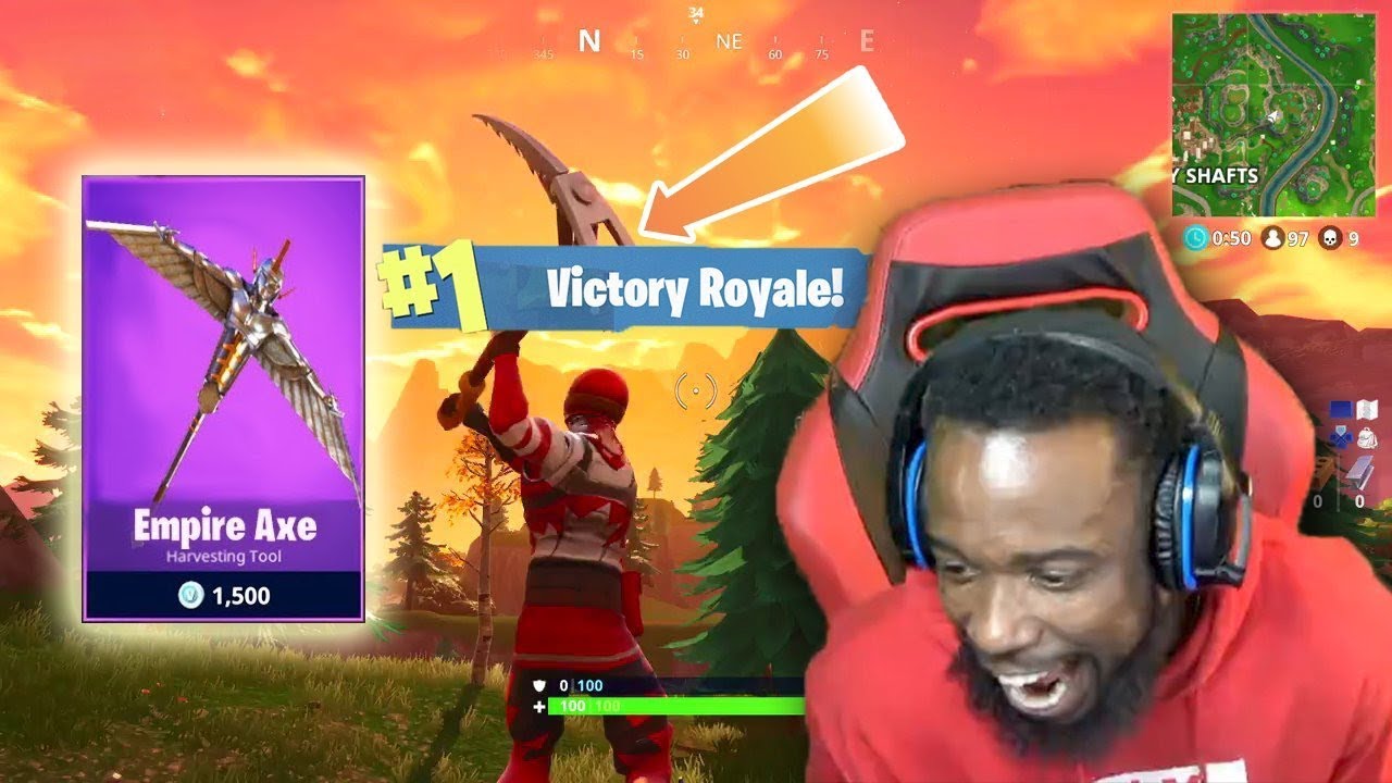 Pick Axe Only Challenge! Fortnite Battle Royale Funny Moments!