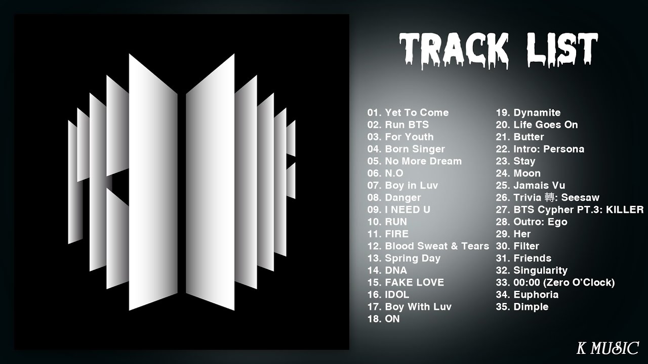 [Full Album] B T S (방탄소년단) - P r o o f