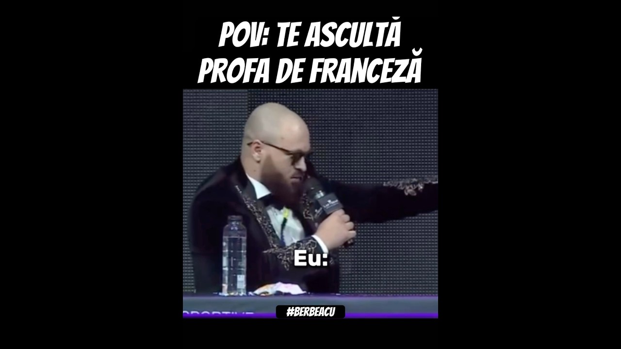 Te asculta la franceză! #berbeacu        #viralvideo #fyp #memes