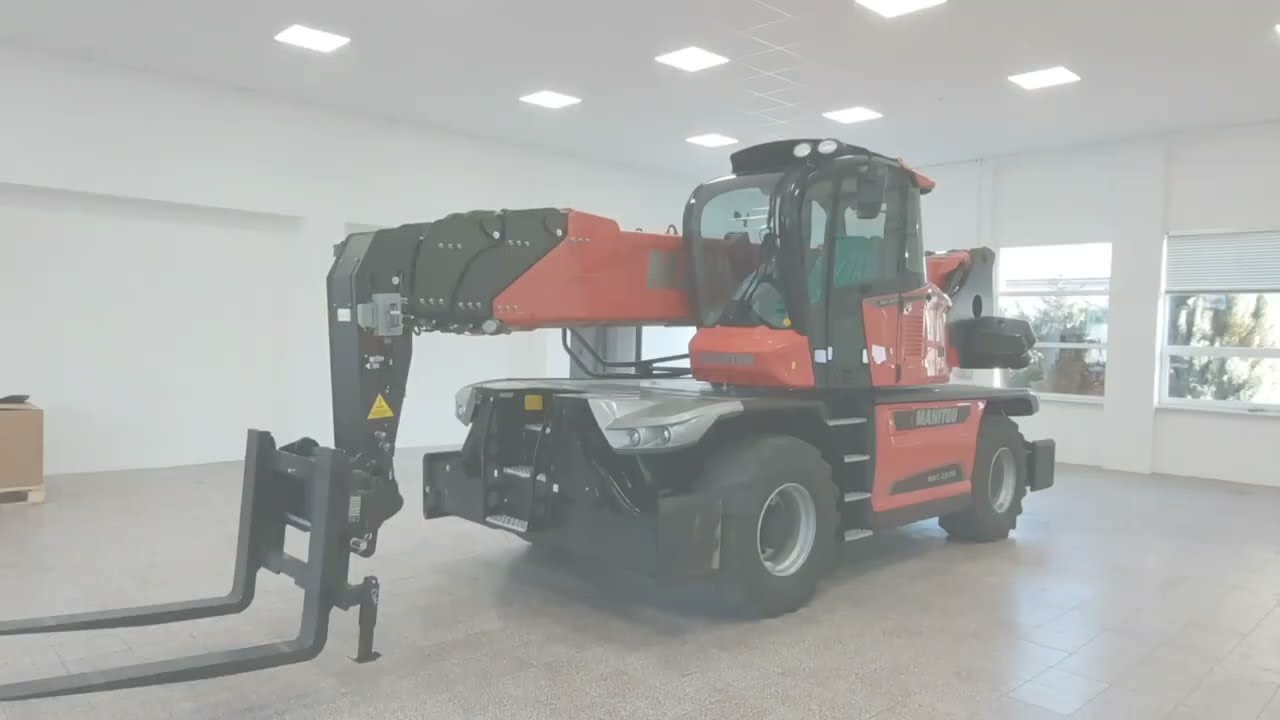Revoluční otočný manipulátor Manitou MRT 2570 Vision +, představení novinky