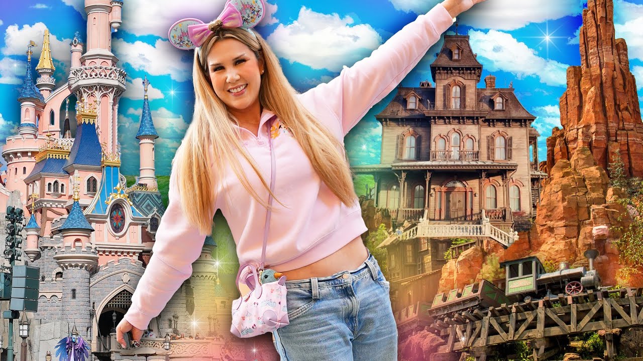 MY FIRST TIME AT DISNEYLAND PARIS! Lots of Themed Food & Attractions 🌟 Come Along! Disney Vlog 2025