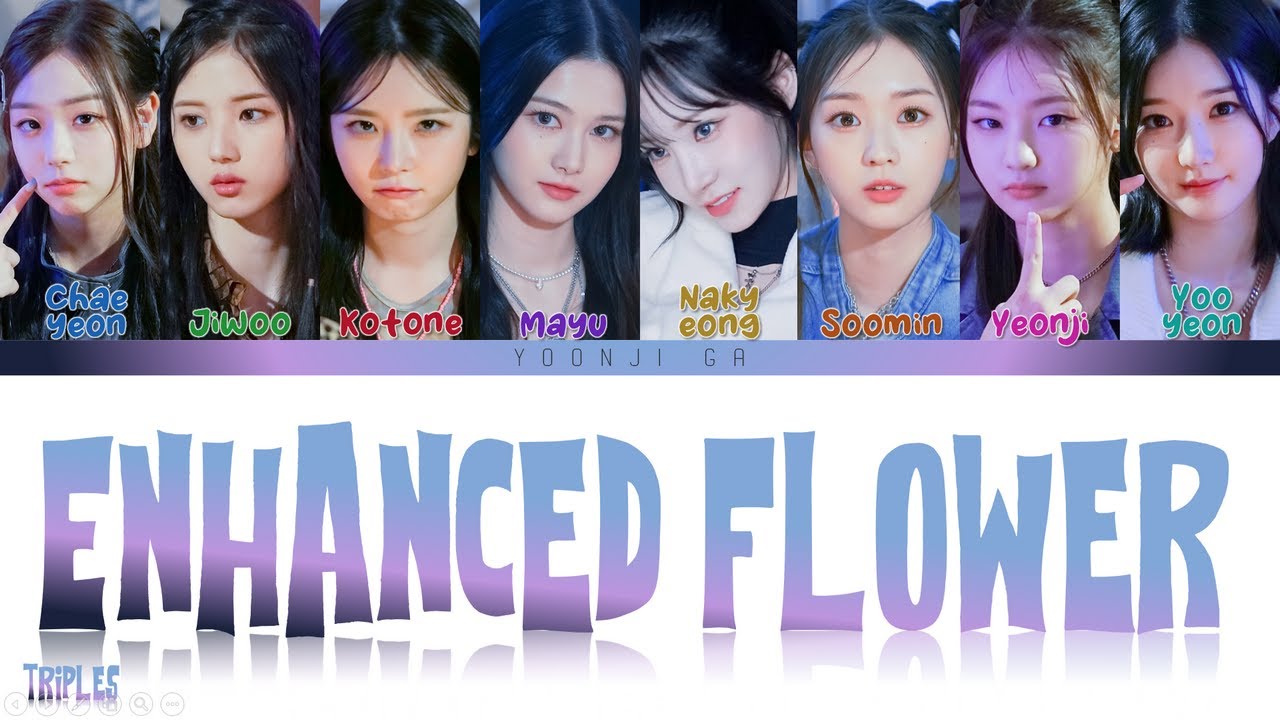 tripleS EVOLution (트리플에스) - Enhanced Flower Lyrics [Color Coded Han/Rom/Eng]