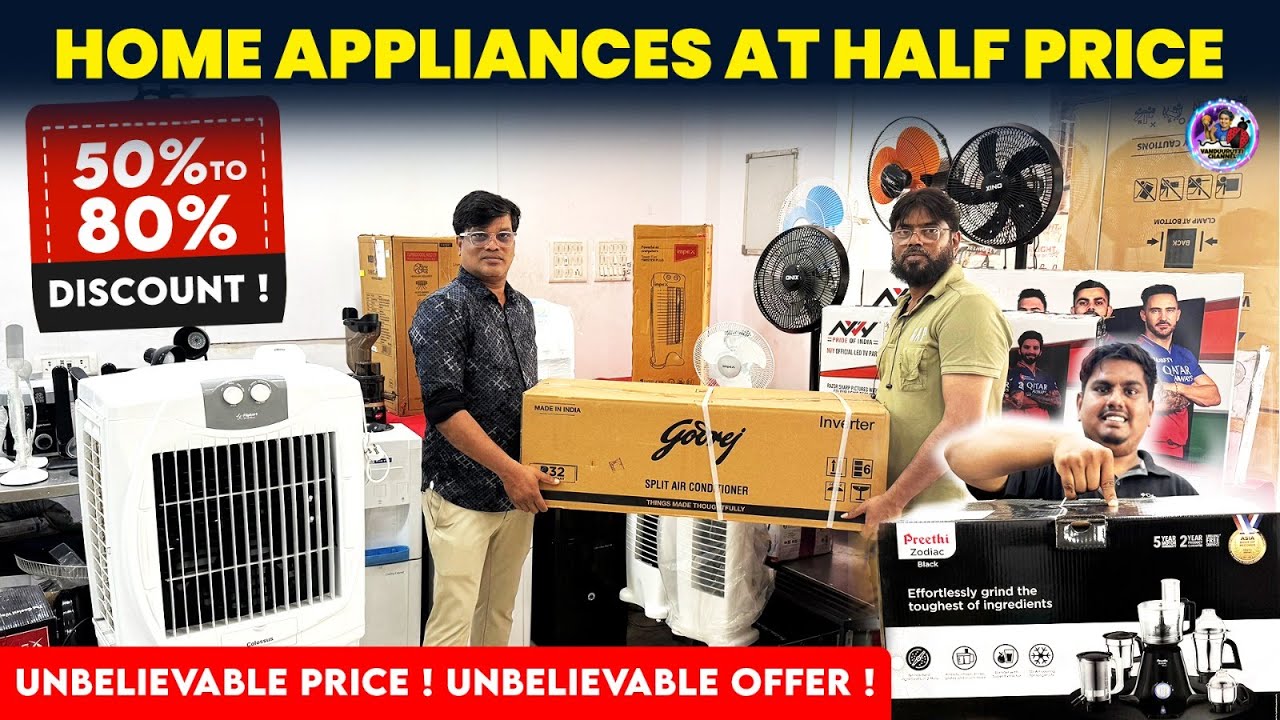 Home Appliance at Half Price | 50% Discount | Chennai