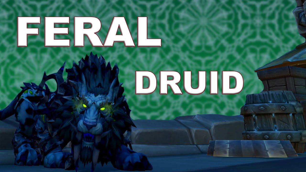 Feral Druid Battleground PvP | World of Warcraft BFA 8.3