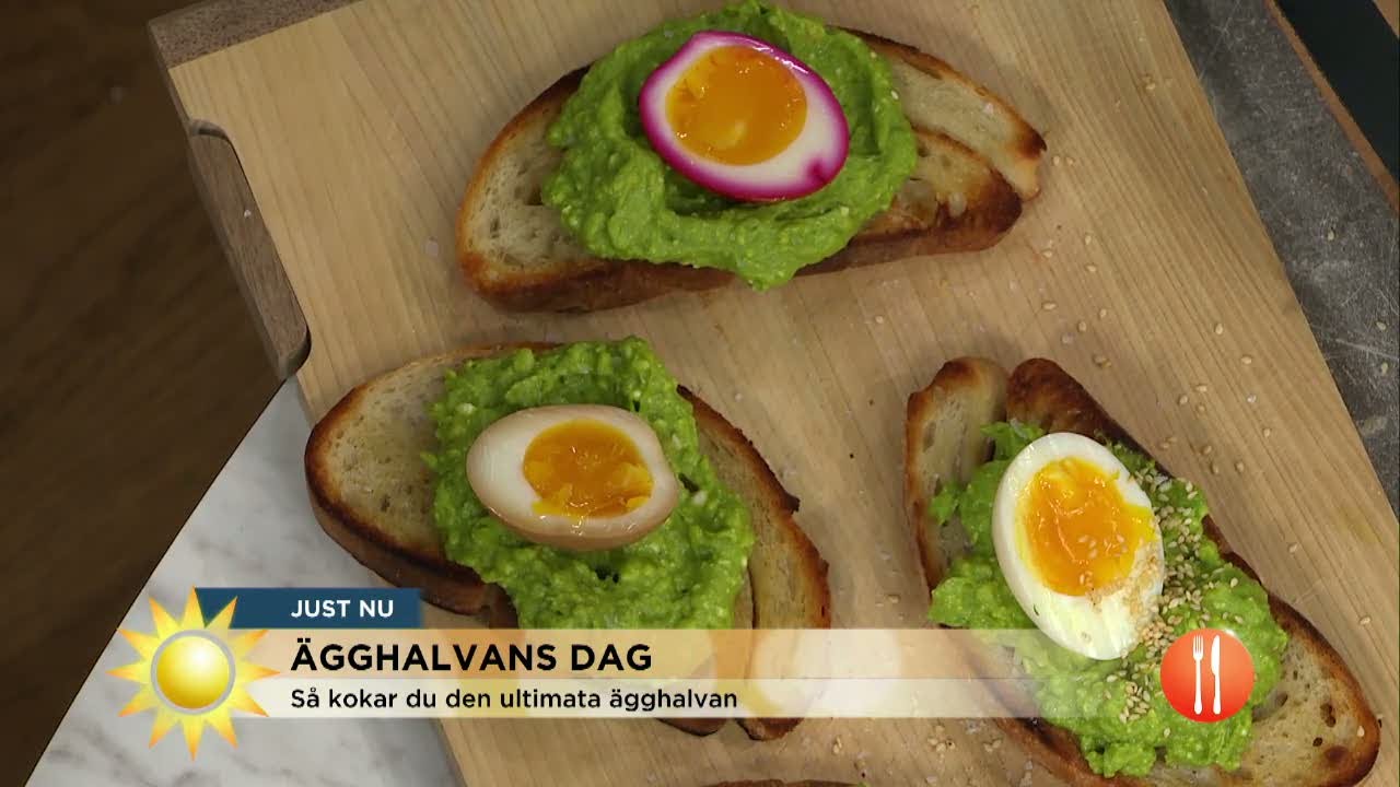 Fira ägghalvans dag - Nyhetsmorgon (TV4)