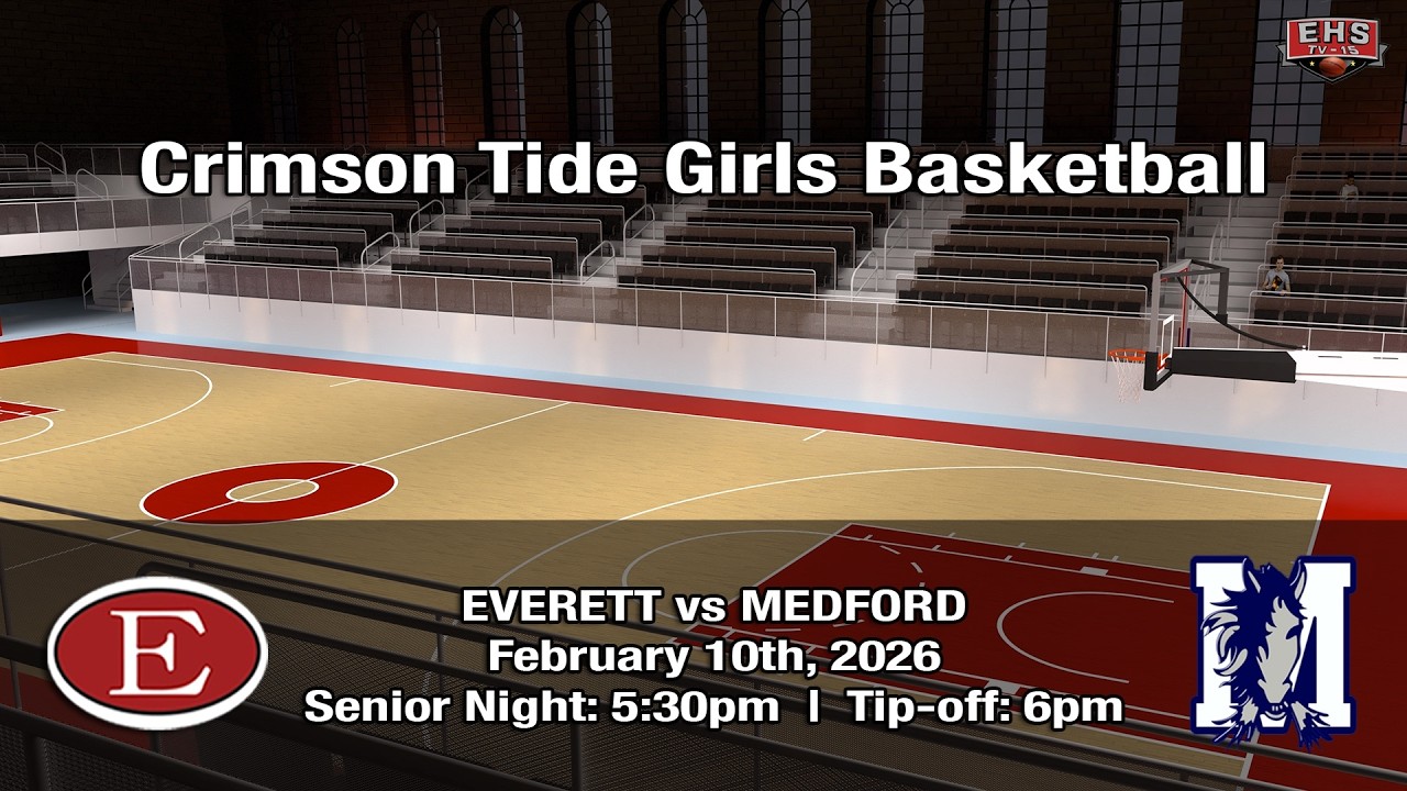 Everett (MA) Crimson Tide Girls Basketball vs Medford: February 10th, 2026
