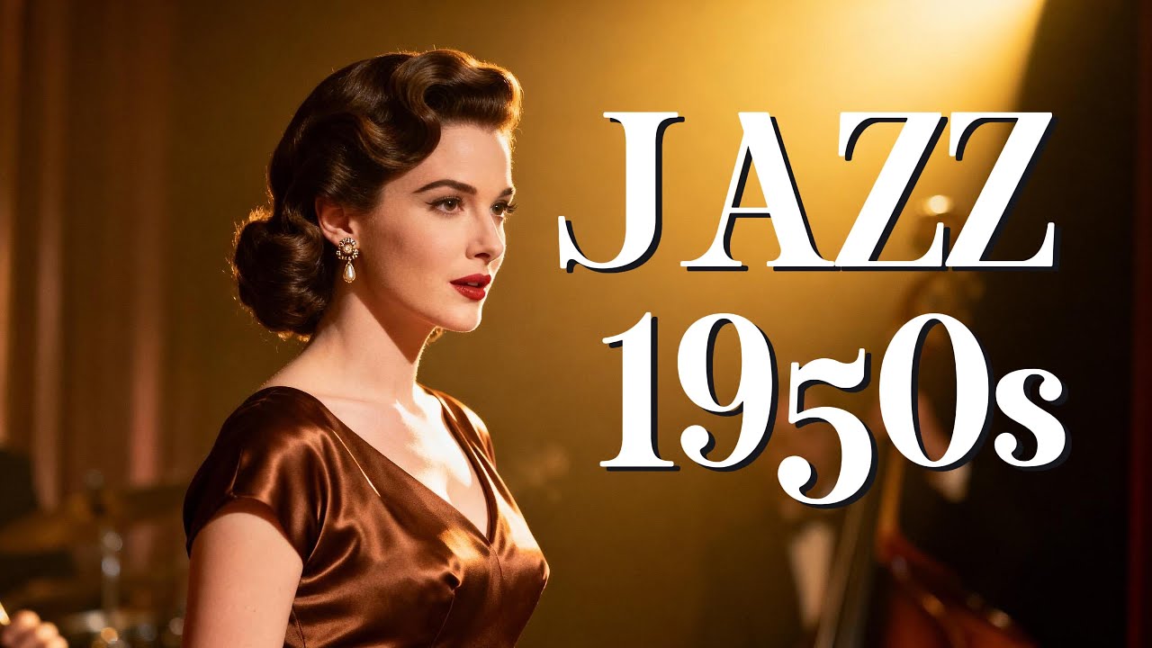 Classic 50s jazz filling a dimly lit room