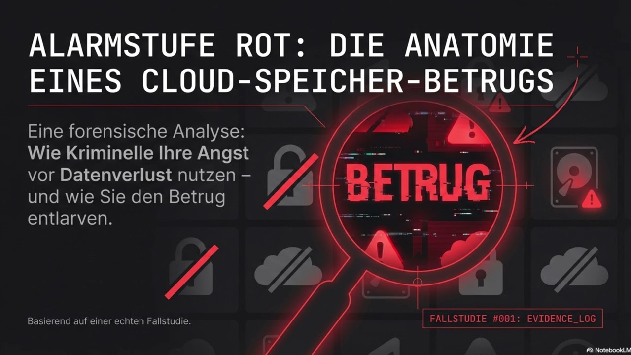 E Mail Betrug - Cloud Speicher