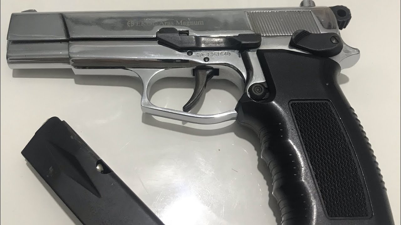 EKOL ARAS MAGNUM 9mm KURU SIKI SİLAH SÖKME TAKMA (ABONE OLMAYI UNUTMAYIN )