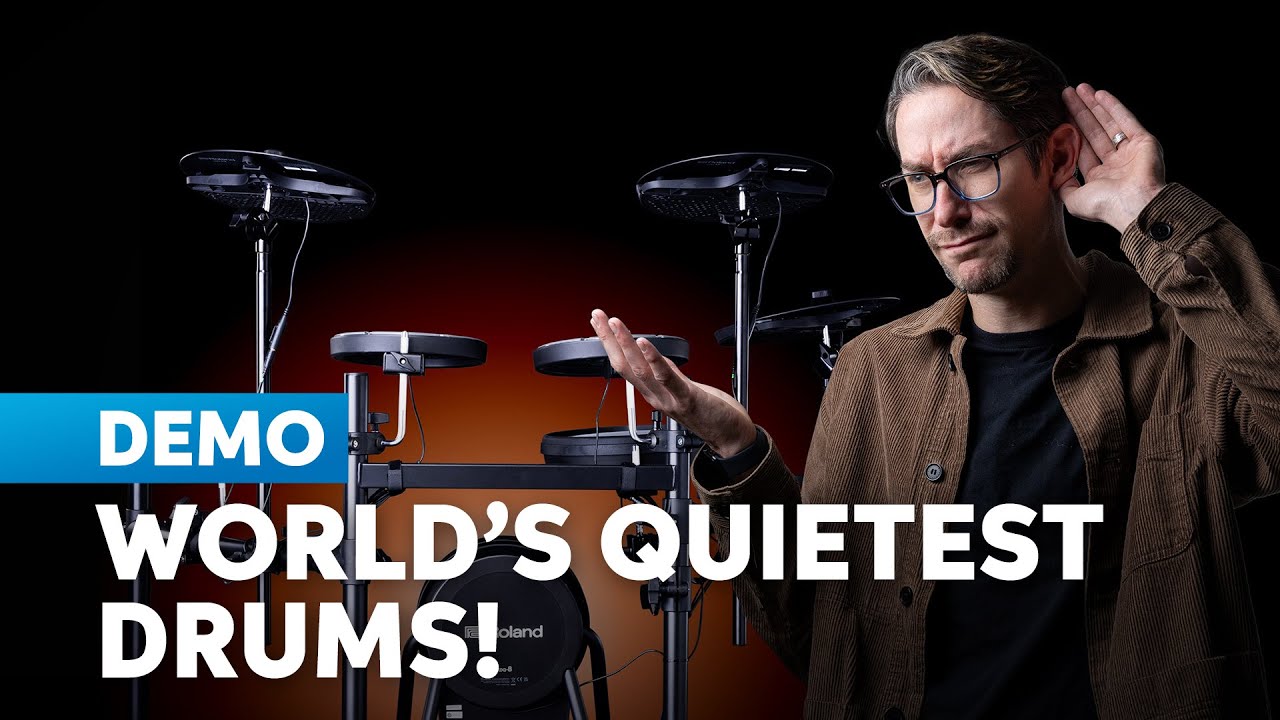 The Quietest Drum Set in the World