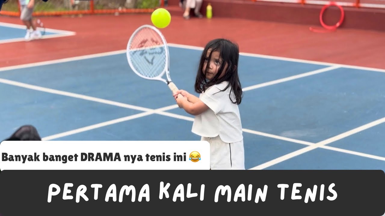 Pertama Kali Main Tenis !! Banyak DRAMANYA !!!