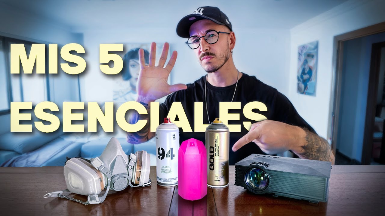 5 HERRAMIENTAS que M&Aacute;S USO tras PINTAR + 1000 Murales