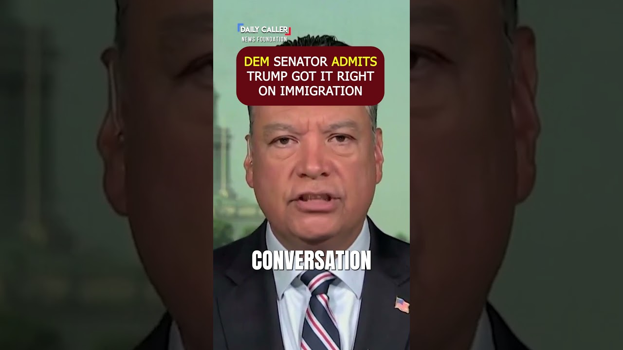 Dem Senator ADMITS Trump Is Winning On Immigration