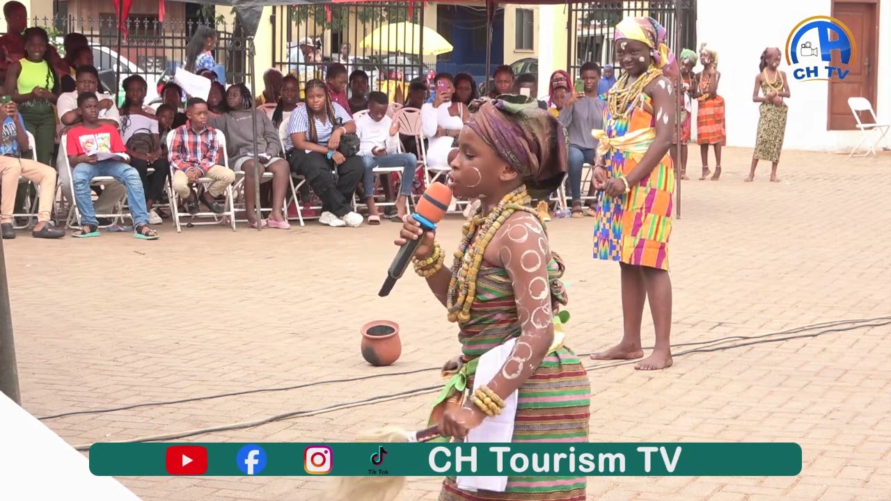 Junior Tourism Ambassador DZIFA representing the Volta Region