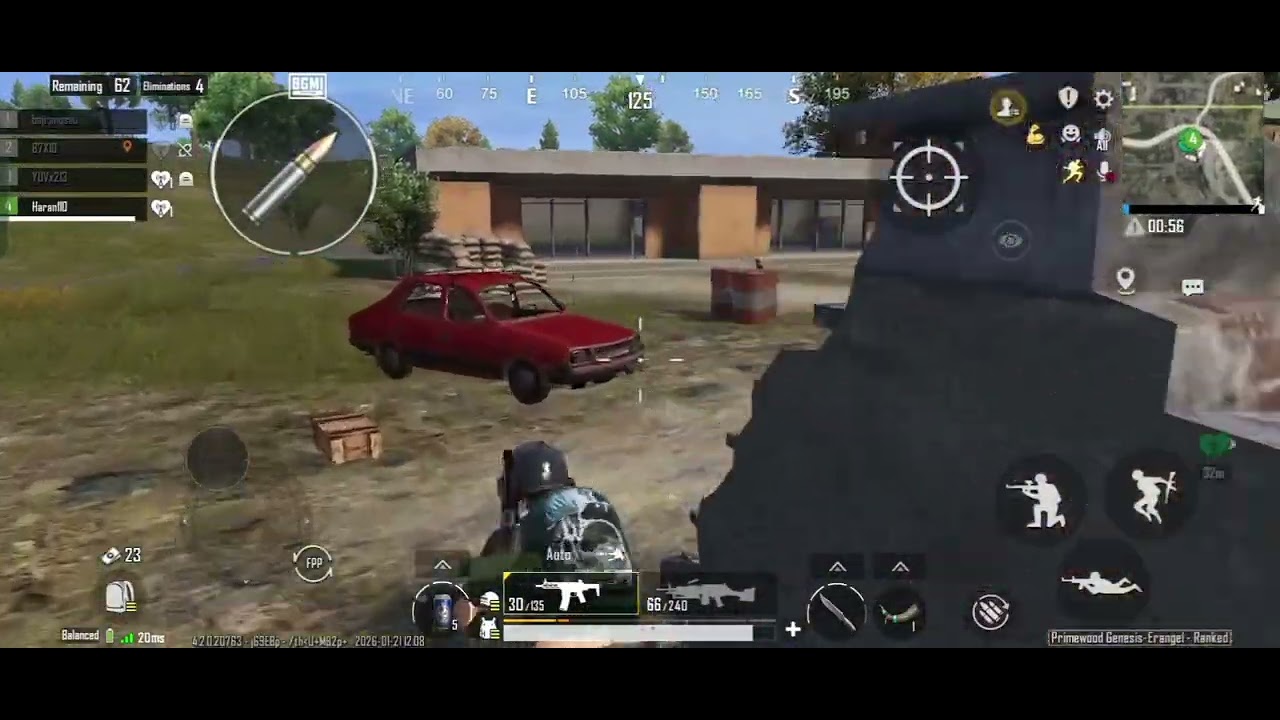 Battle at erangle in bgmi part2 #bgmi #battlegroundsmobileindia #viralvideo 