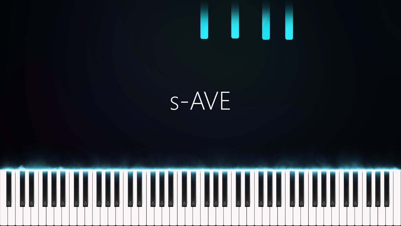 s-AVE | Synthesia | Piano | SawanoHiroyuki