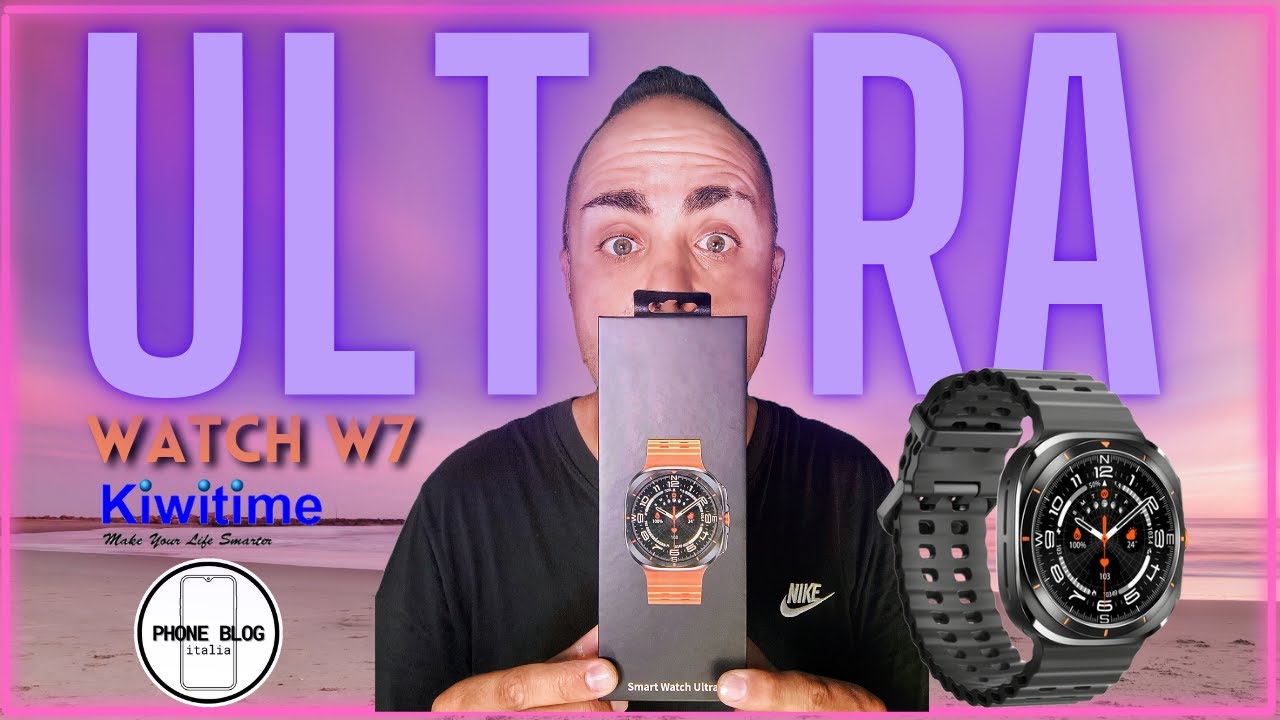Il clone del Galaxy Watch Ultra è tra noi! Ecco Kiwitime Smartwatch ULTRA W7 - Per Android e iPhone
