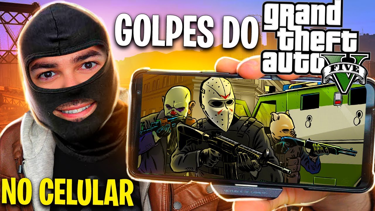 Jogo de GOLPES DO GTA V no CELULAR | Armed Heist