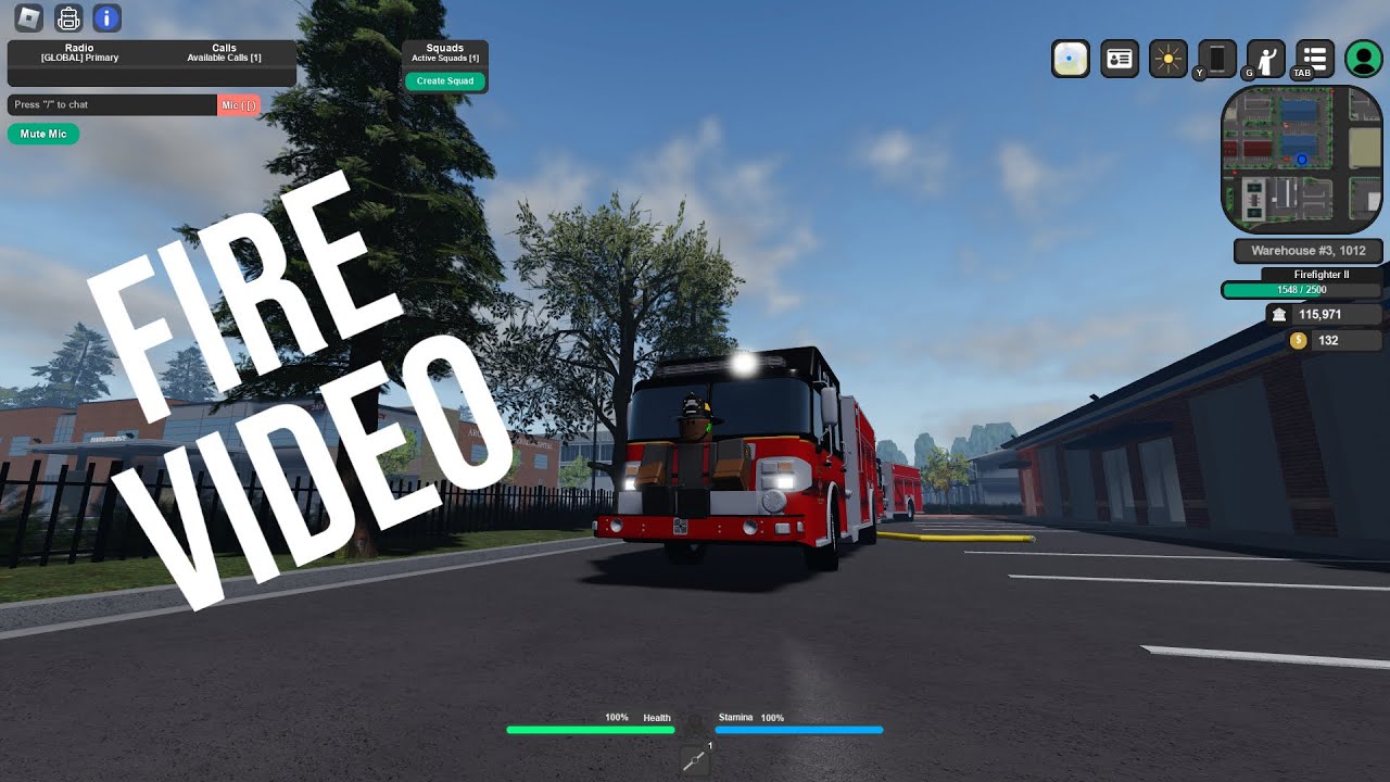 [Roblox Maple county]  (Fire video)