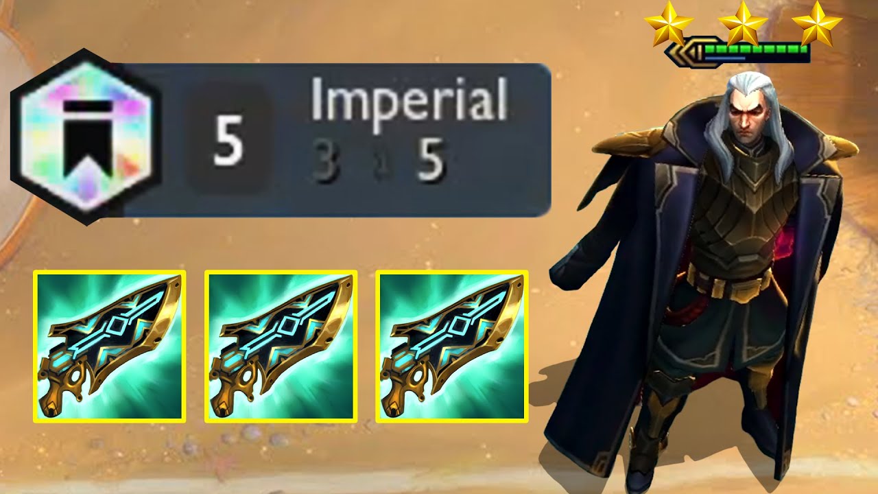 3 Hextech Swain ⭐⭐⭐ 3-Star 5 Imperial | TFT Set 6