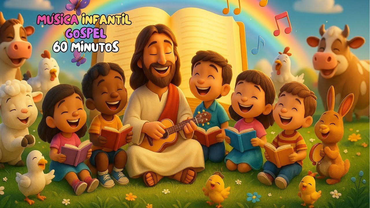 B&iacute;blia Cantada para Crian&ccedil;as | M&uacute;sica Gospel Infantil Divertida | Gabi Gospel Kids em Portugu&ecirc;s