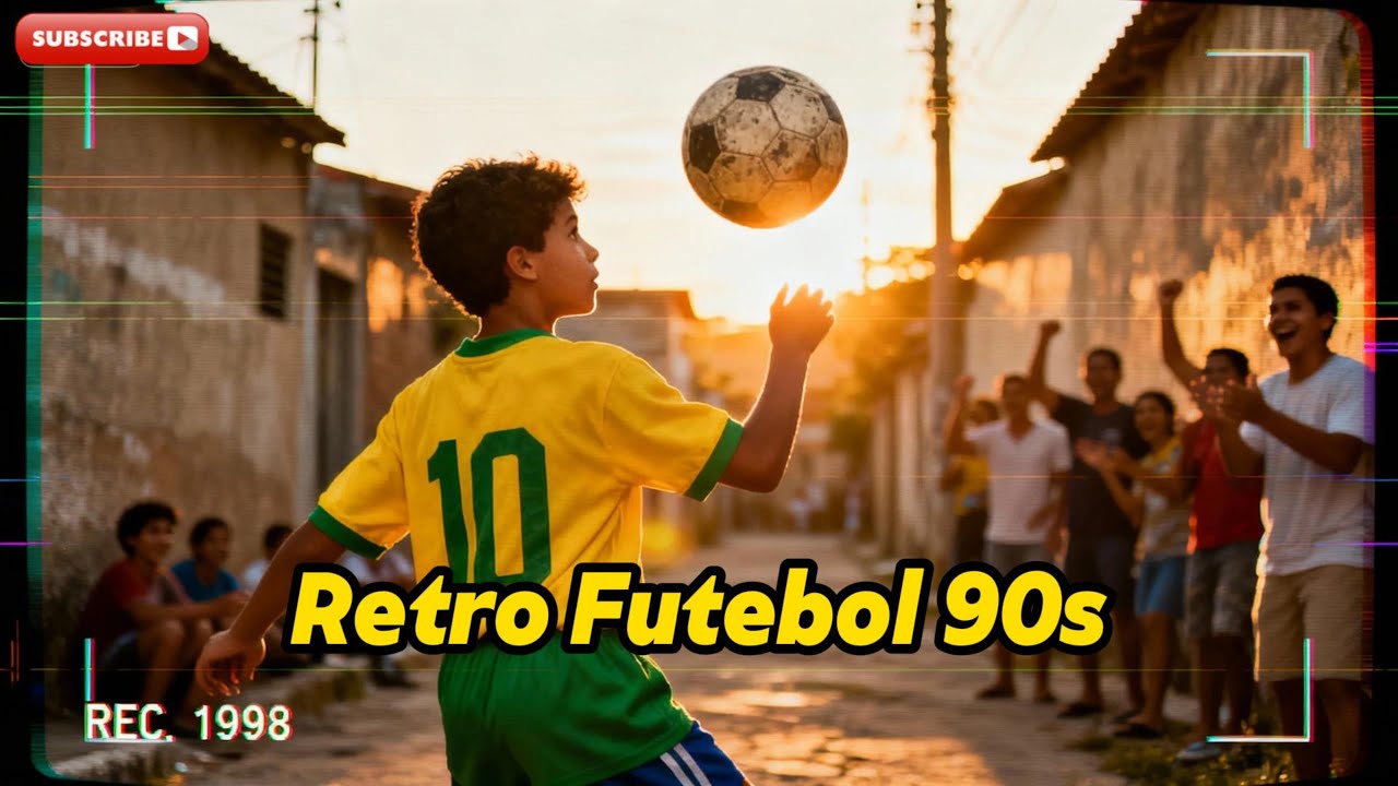 RETRO FUTEBOL 90s | 1-Hour Brazilian Phonk for Gaming & Workout | Vintage Vibes