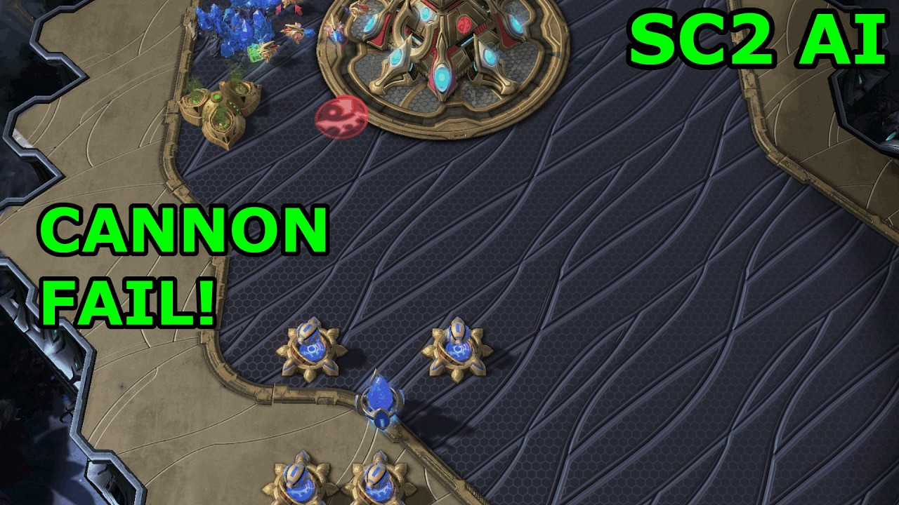 AI BUGS! - Nothing vs PerilousProtossBot - Starcraft 2 AI