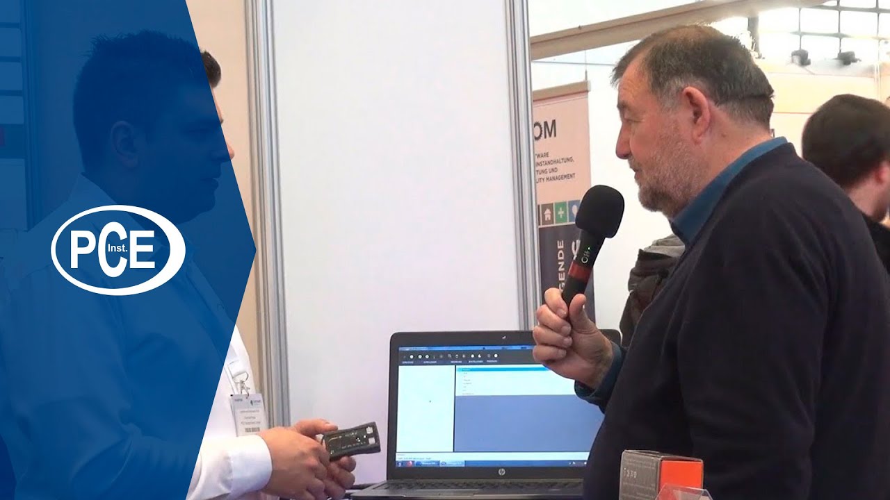 Novo registrador de dados com aceleração de 3 eixos até 2400 Hz | PCE Instruments